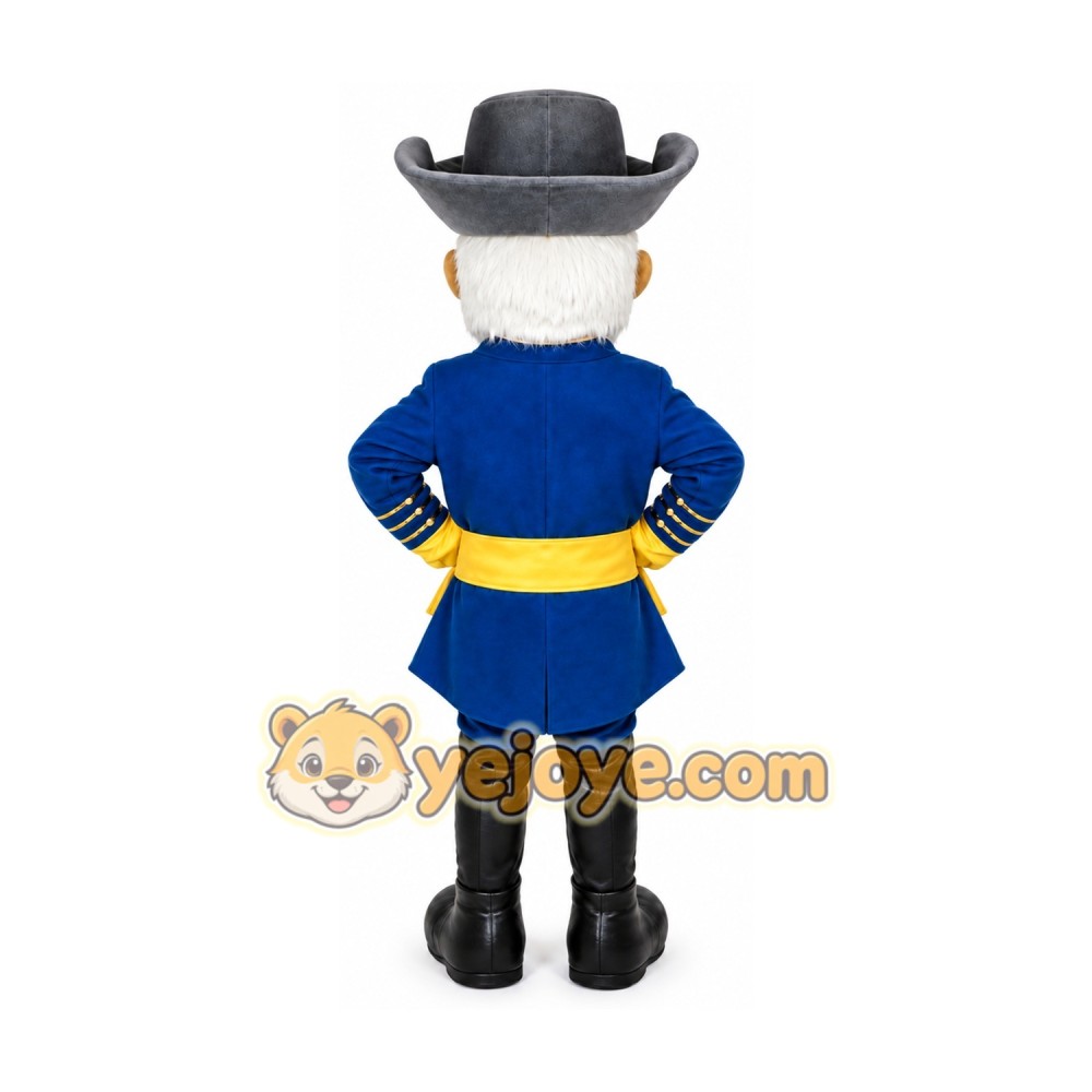 General Civil War Mascot Rebel Costume