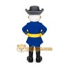General Civil War Mascot Rebel Costume
