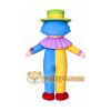 Giant Blue Clown Mascot Costume