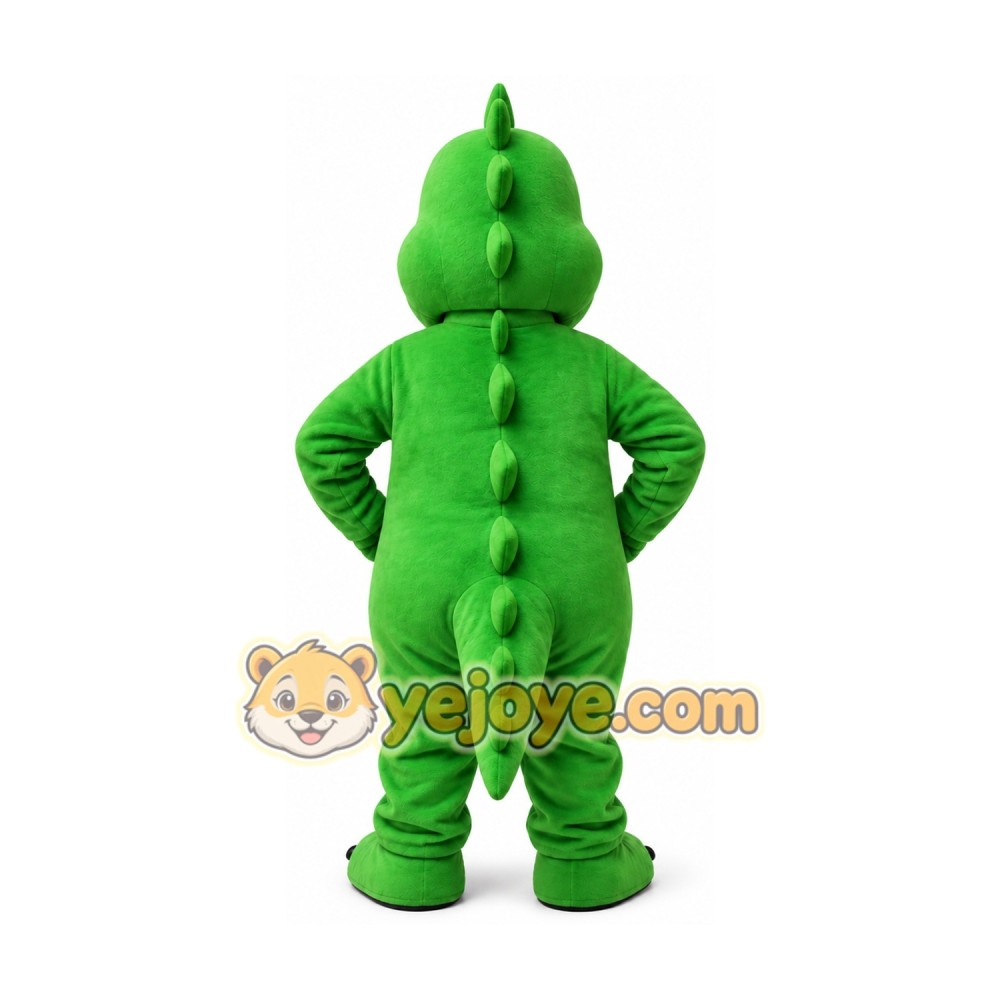 Giant Green Dragon Mascot Costume Giant Green Dragon Mascot Costume