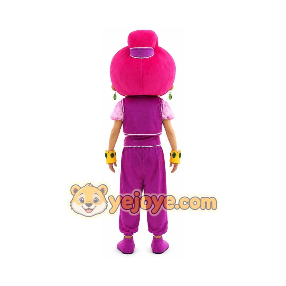 Giant Shimmer Genie Shimmer _ Shine Mascot Costume Giant Shimmer Genie Shimmer _ Shine Mascot Costume