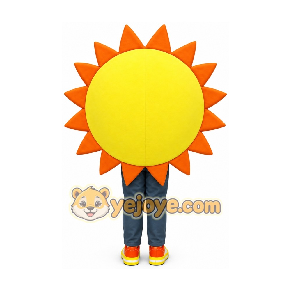 Giant Sun Mascot Costume
