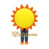 Giant Sun Mascot Costume