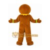 Gingerbread Man Mascot Costume Gingerbread Man Mascot Costume