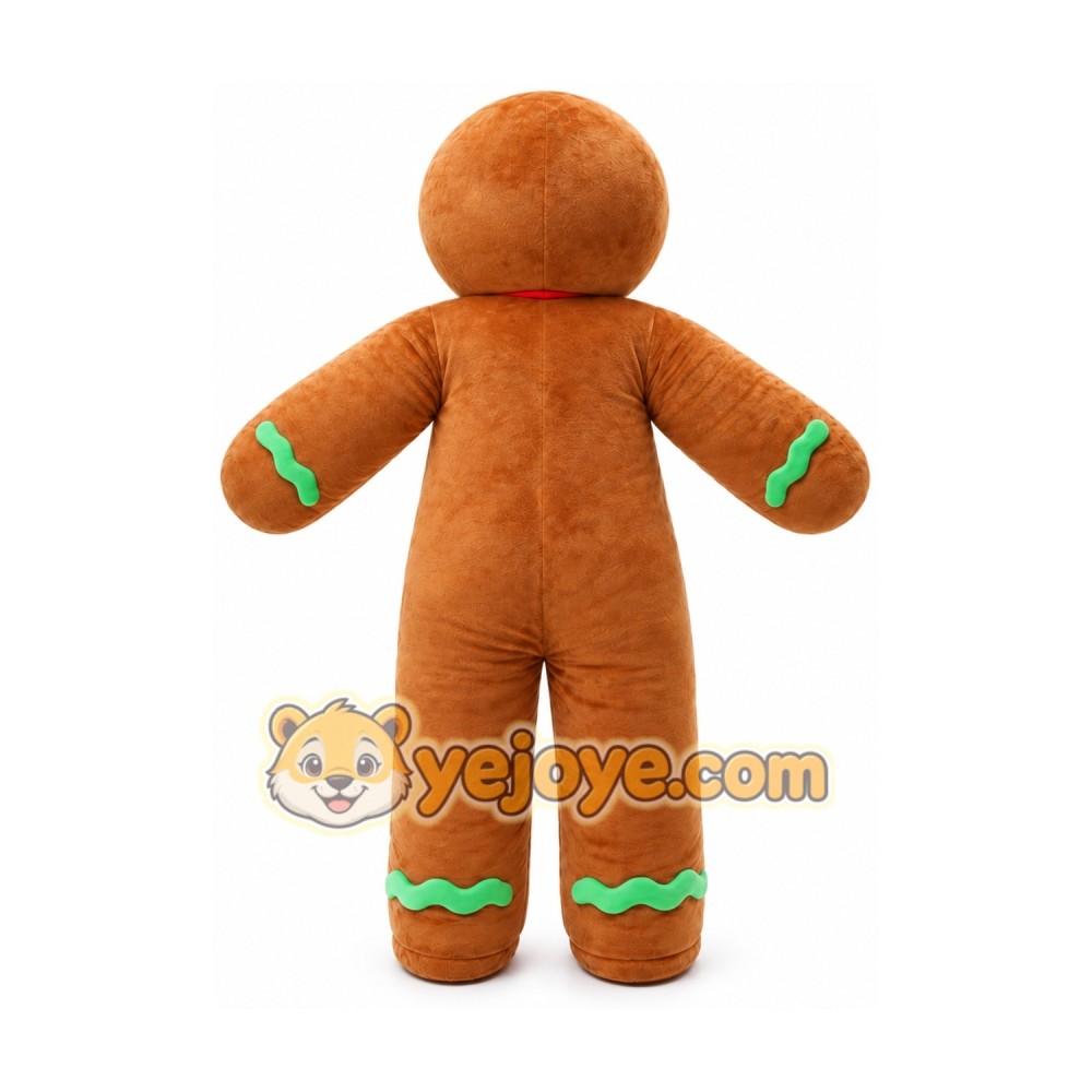 Gingerbread Mascot Costume Christmas Ginger Bread Gingerbread Mascot Costume Christmas Ginger Bread