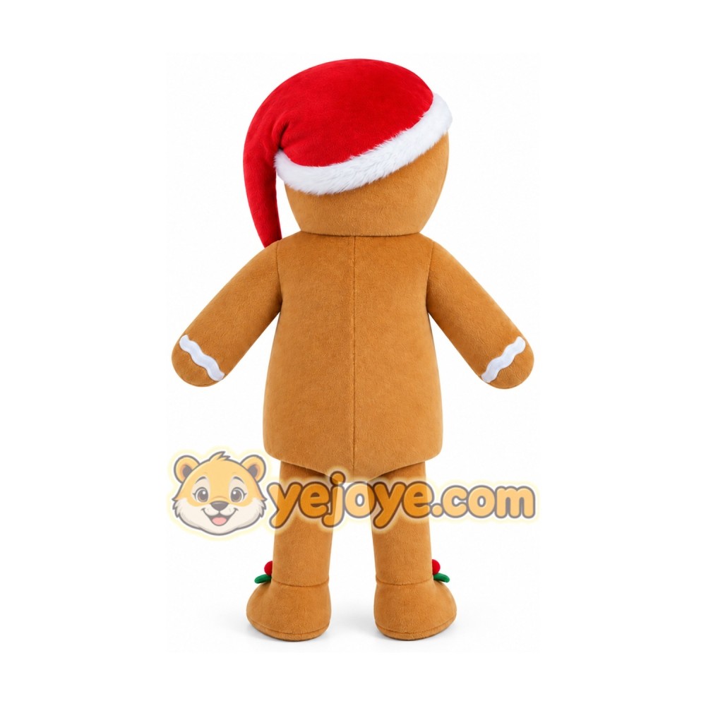 Gingerbread Men Mascot Costume
