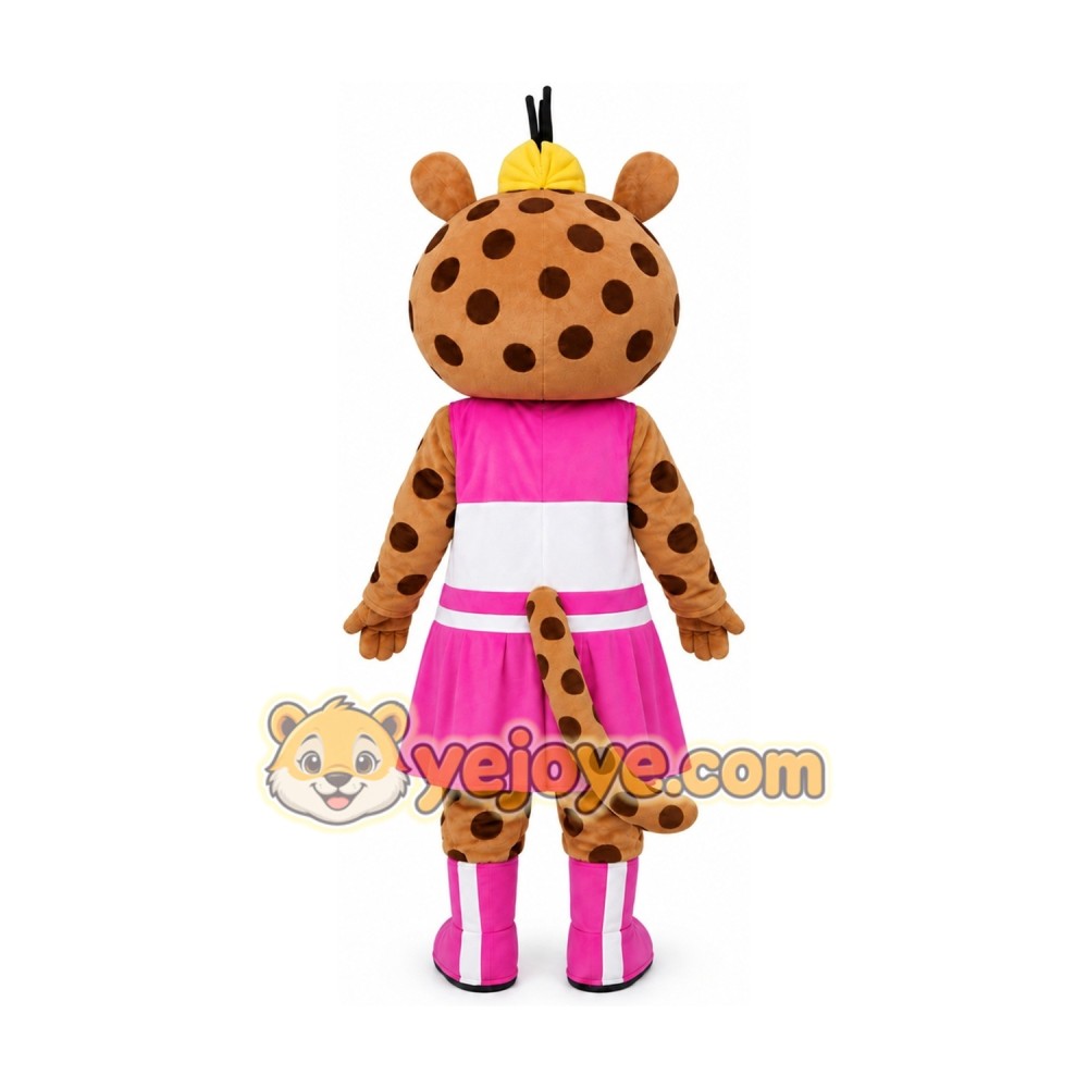 Animal Leopard Cartoon Mascot Costume Animal Leopard Cartoon Mascot Costume