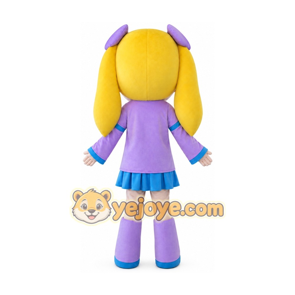 Girl Mascot Costume Carnival Costumes Girl Mascot Costume Carnival Costumes