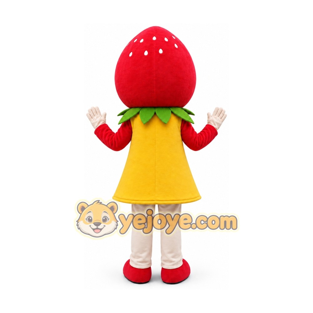 Girl Strawberry Mascot Costumes Girl Strawberry Mascot Costumes