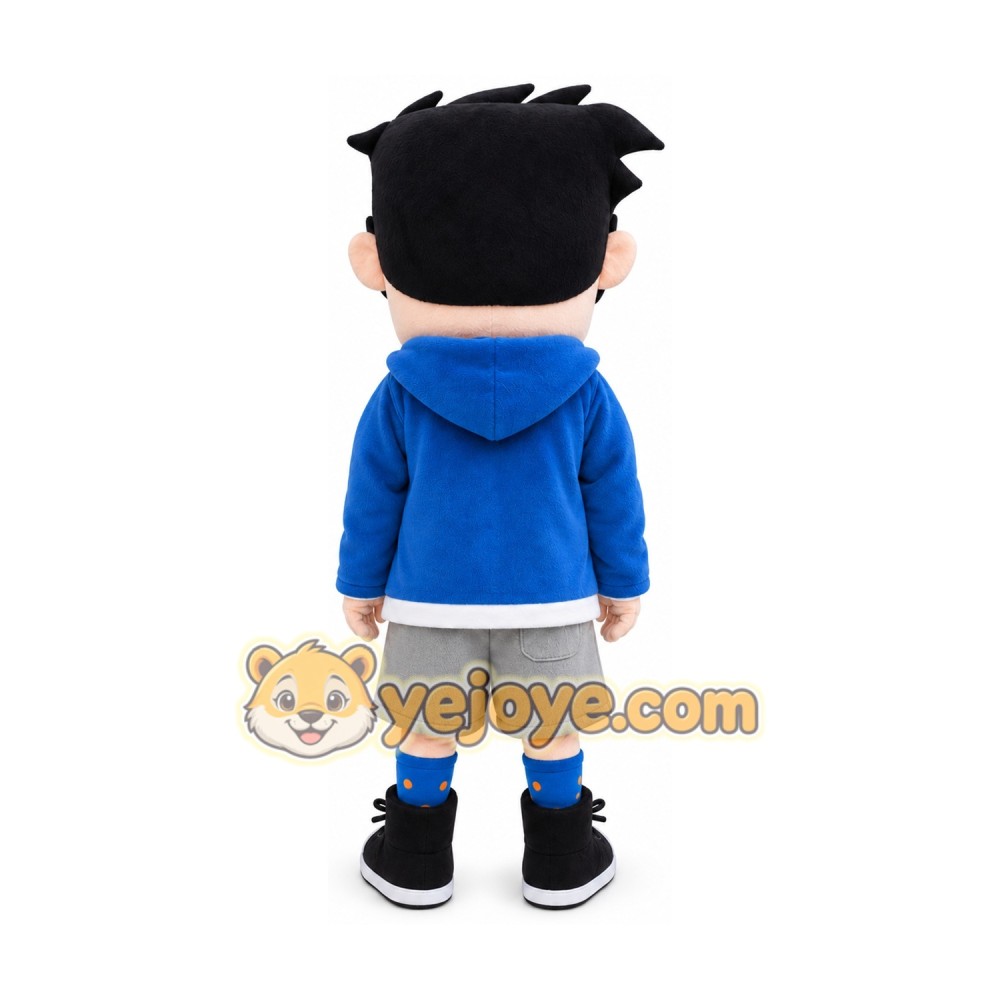 Glasses Boy Adult Character Cosplay Mascot Costume Glasses Boy Adult Character Cosplay Mascot Costume