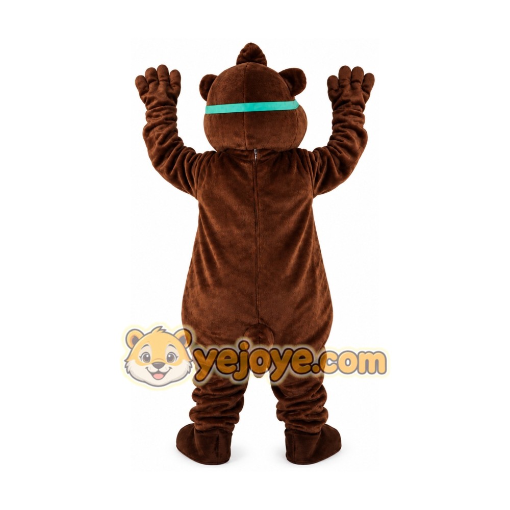 Glasses Mouse Raccoon Mascot Costume for Adult