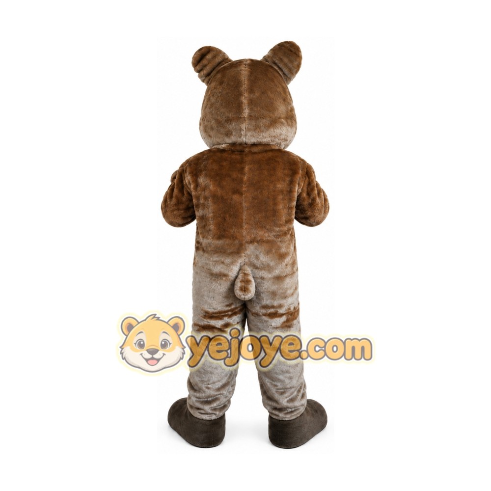 Gray Dog Mascot Costume Gray Dog Mascot Costume