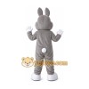 Gray Easter Bunny Rabbit Mascot Costume Gray Easter Bunny Rabbit Mascot Costume