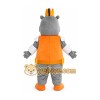 Gray Hippopotamus Mascot Costume for Adults Gray Hippopotamus Mascot Costume for Adults