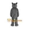 Gray Wolf Mascot Costume Cartoon