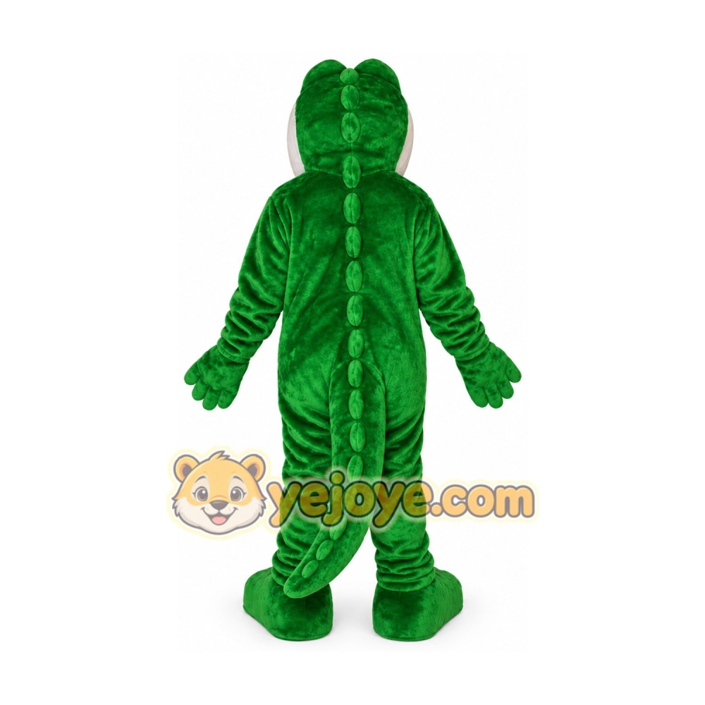 Green Crocodile Mascot Costume Green Crocodile Mascot Costume