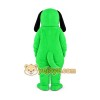 Green Dog Mascot Costume Green Dog Mascot Costume