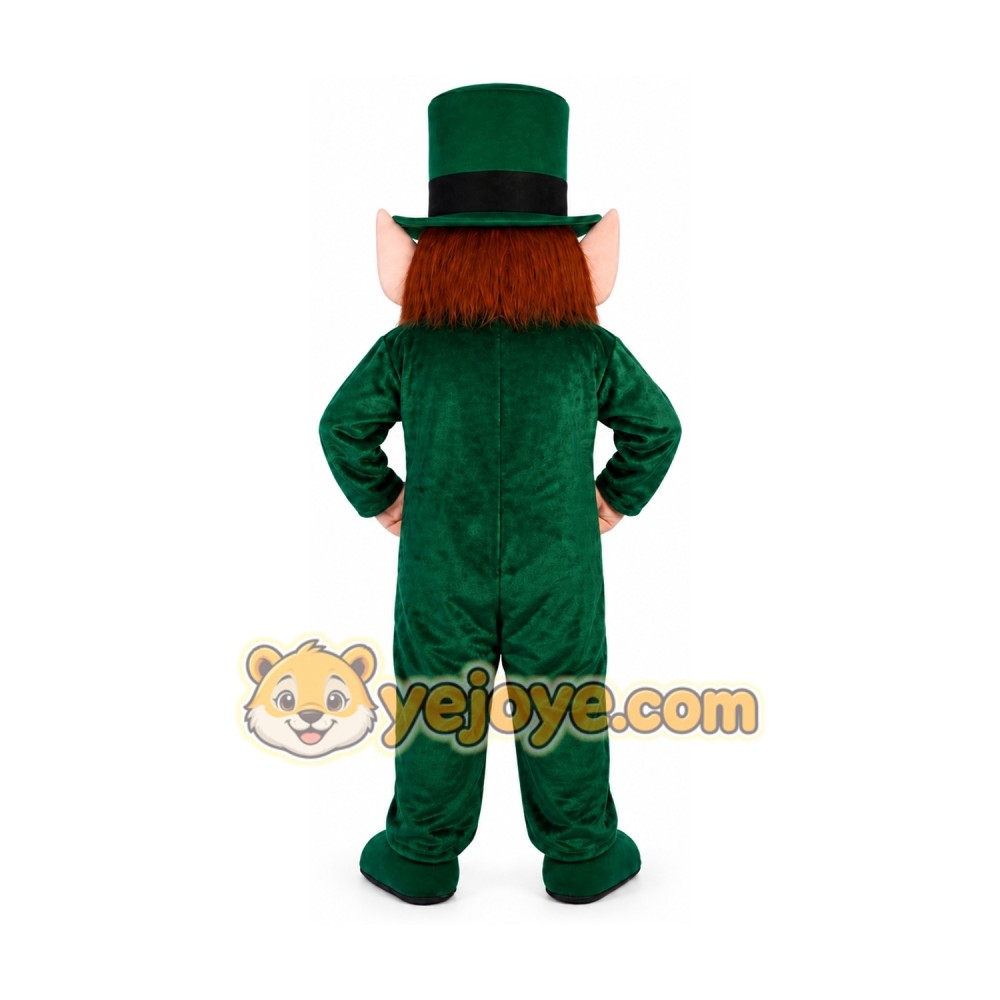 Green Dwarf Elf Mascot Costume for Adult