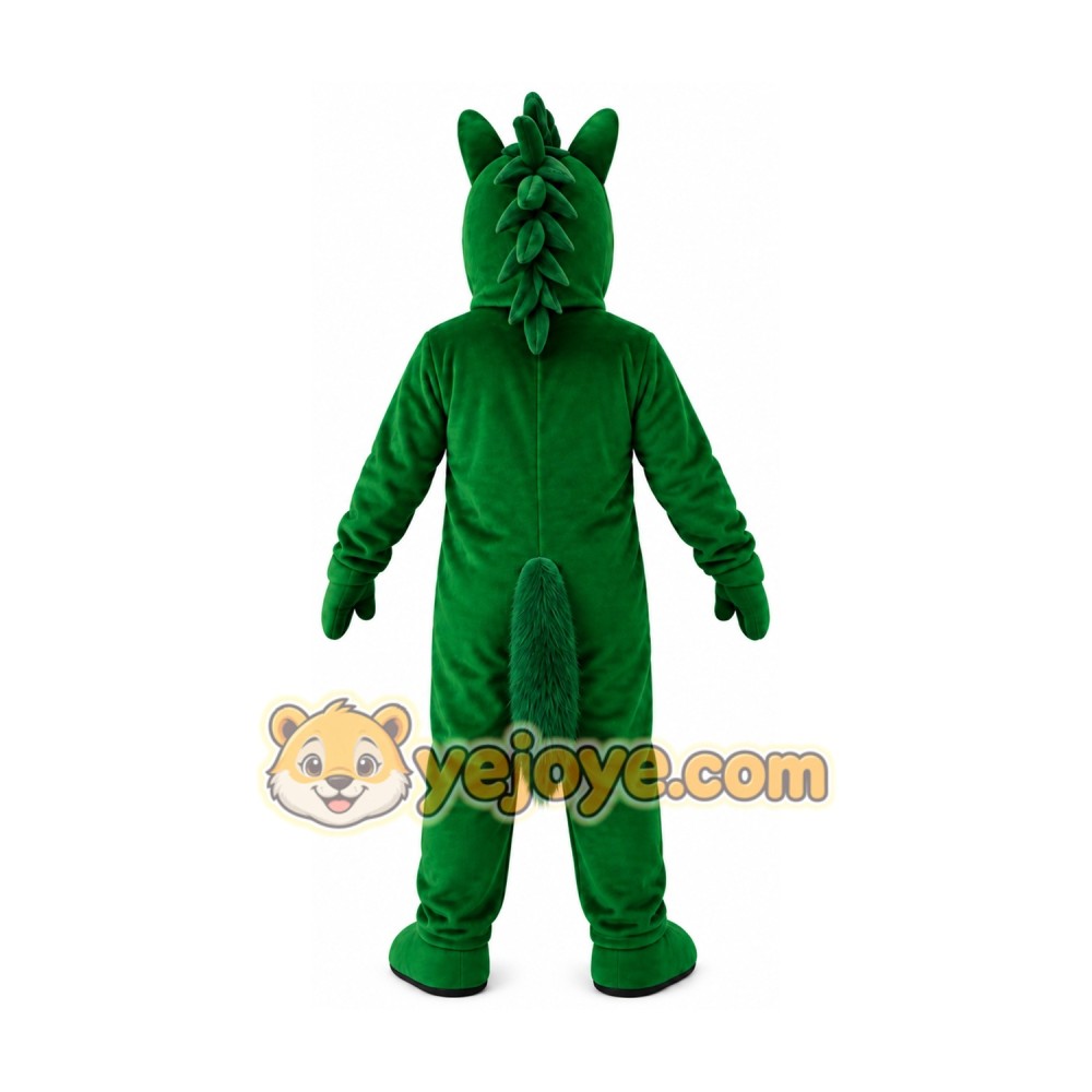 Green Horse Mascot Costume Green Horse Mascot Costume