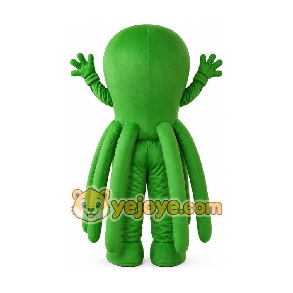 Green Octopus Mascot Costume for Adult Green Octopus Mascot Costume for Adult