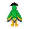 Green Parrot Cartoon Mascot Costume Green Parrot Cartoon Mascot Costume