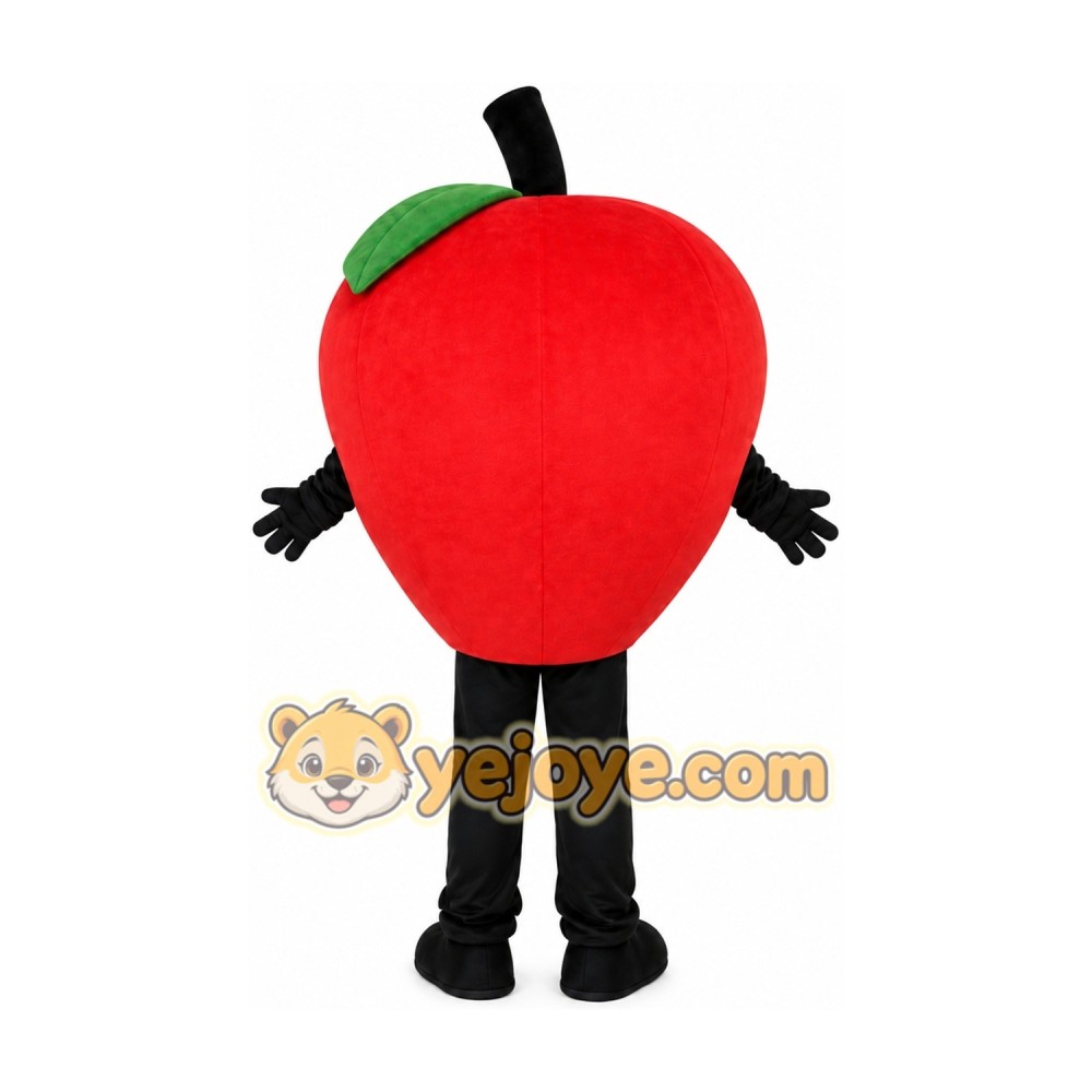 Apple Cartoon Mascot Costume Apple Cartoon Mascot Costume