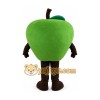 Green Red Apple Mascot Costume Green Red Apple Mascot Costume