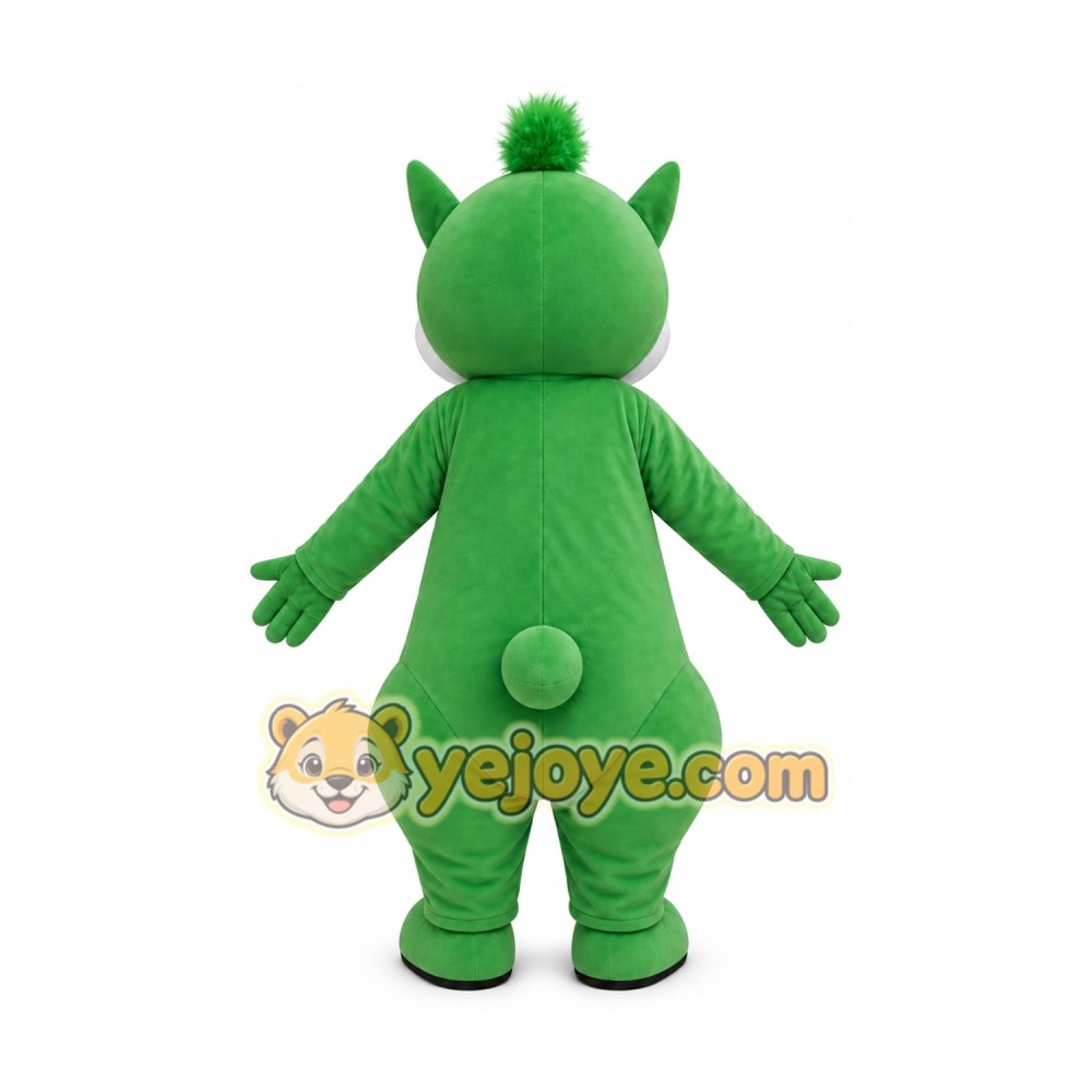 Green Squirrel Mascot Costume
