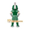 Green Titan Spartan Trojan Knight Mascot Costume