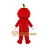 Apple Girl Mascot Costume Apple Girl Mascot Costume