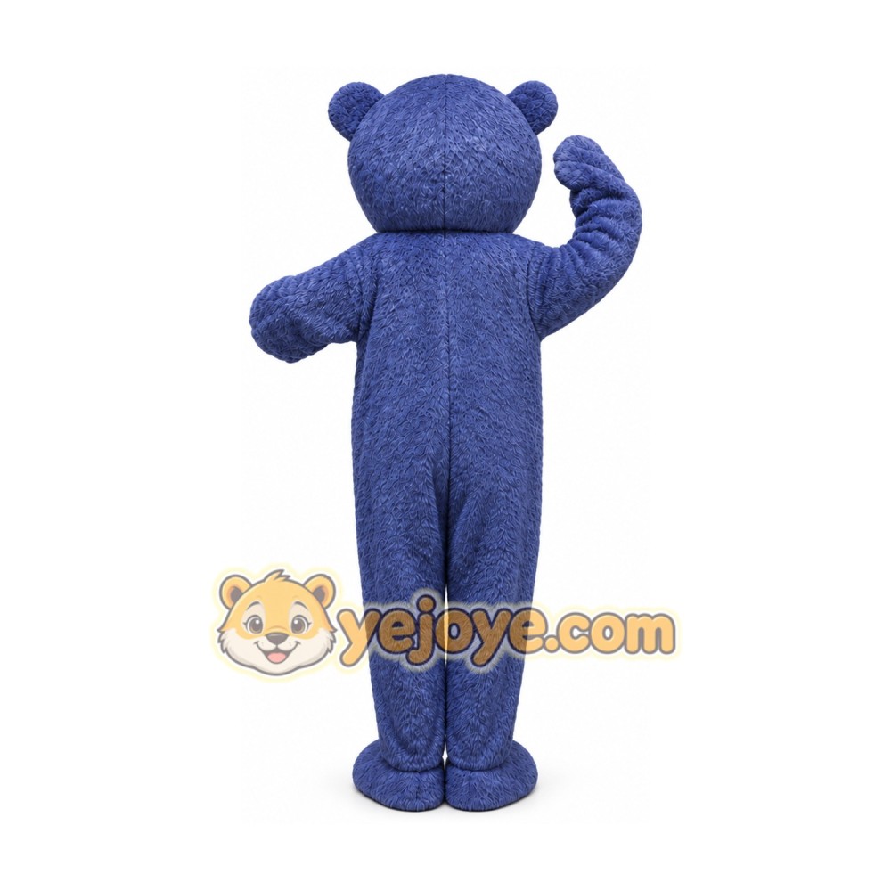 Blue Bear Mascot Costume Blue Bear Mascot Costume