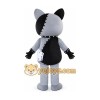 Grey Cat Mascot Costume Grey Cat Mascot Costume