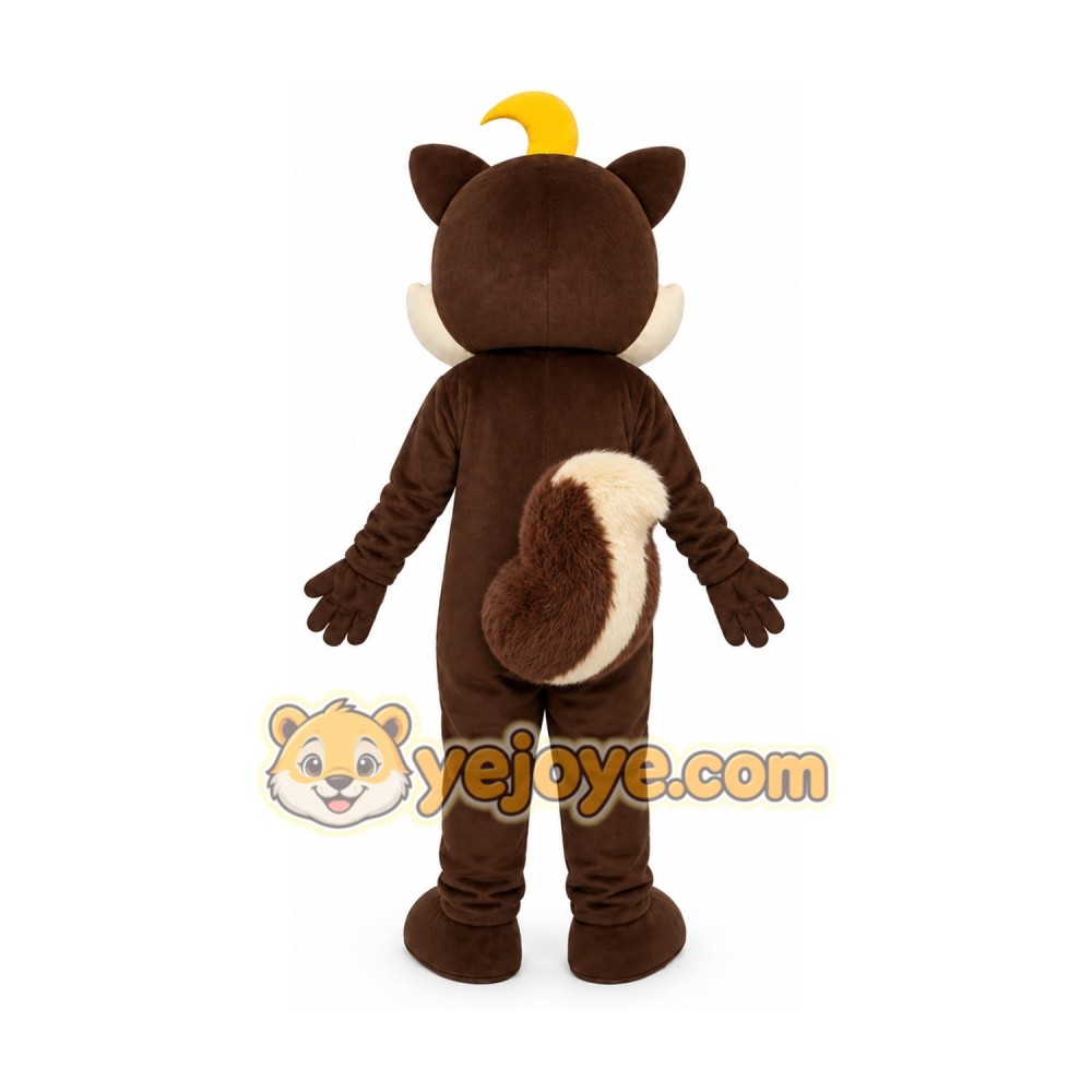 Grey Chip Chipmunk Squirrel Mascot Costume Grey Chip Chipmunk Squirrel Mascot Costume