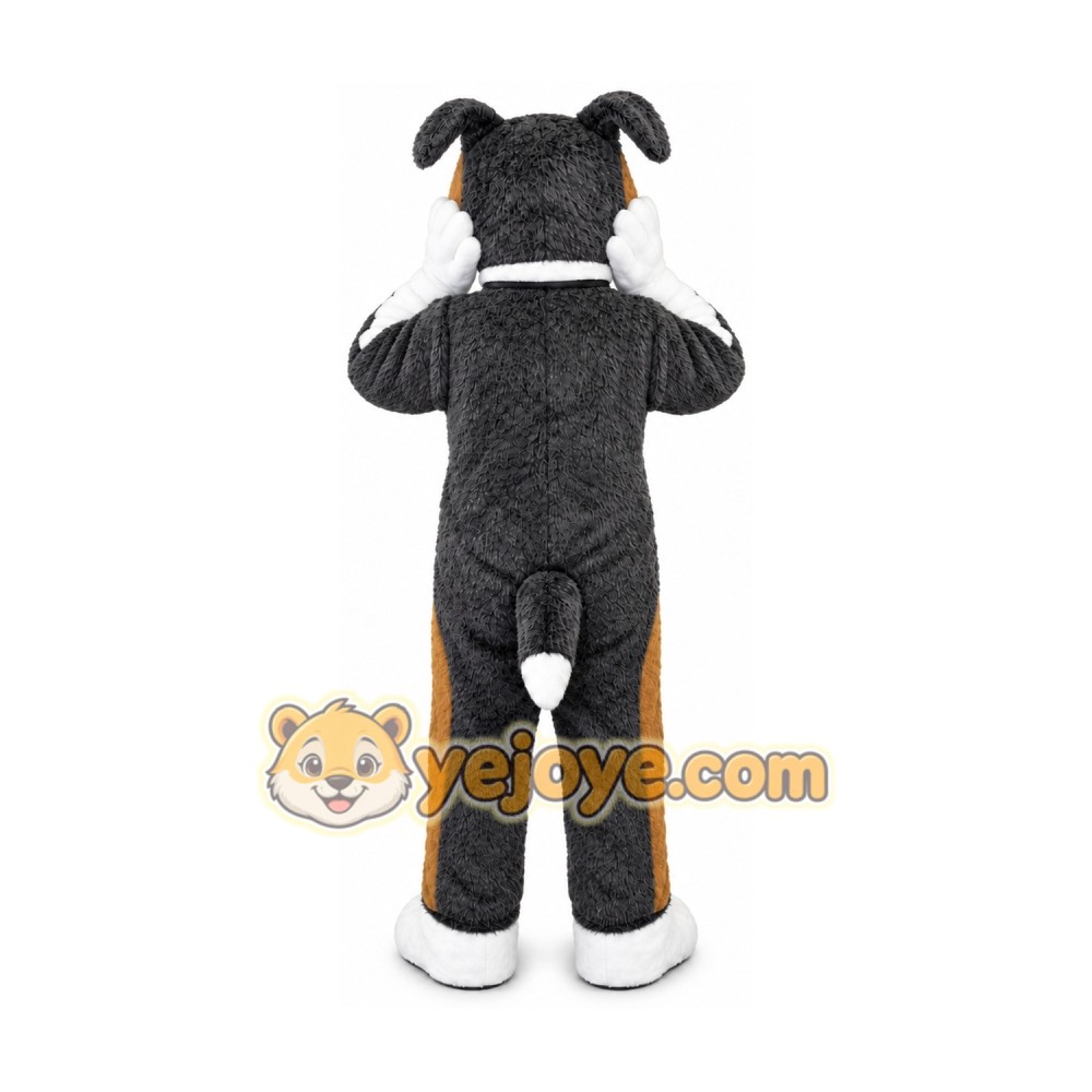 Grey Dog Skeeter Mascot Costume