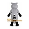 Grey Raccoon Mascot Costume Grey Raccoon Mascot Costume