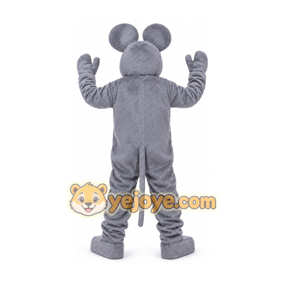 Grey Rat Mouse Mascot Costume Grey Rat Mouse Mascot Costume