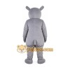 Gray Rhinoceros Mascot Costume Gray Rhinoceros Mascot Costume