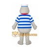 Grey Sea Lion Mascot Costume Grey Sea Lion Mascot Costume