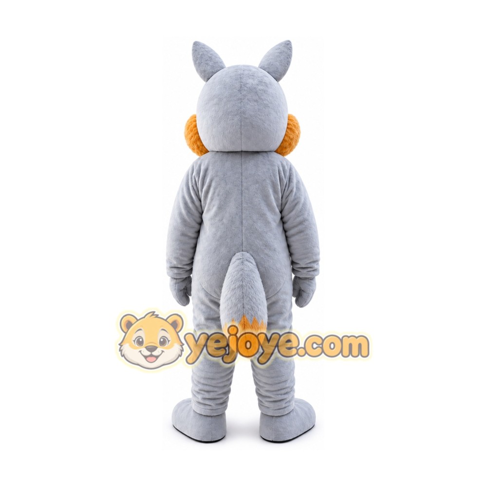 Grey Squirrel Mascot Costume Grey Squirrel Mascot Costume