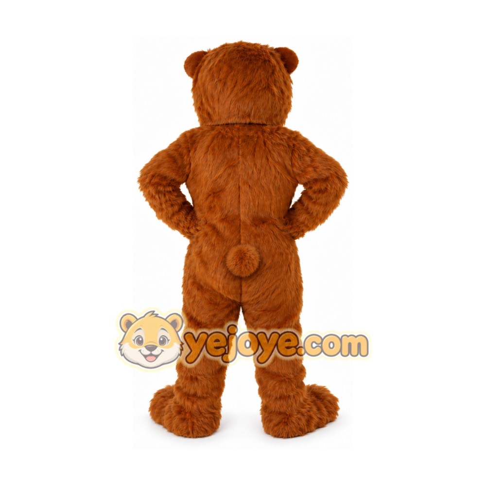 Grizzy Bear Mascot Costume Grizzy Bear Mascot Costume