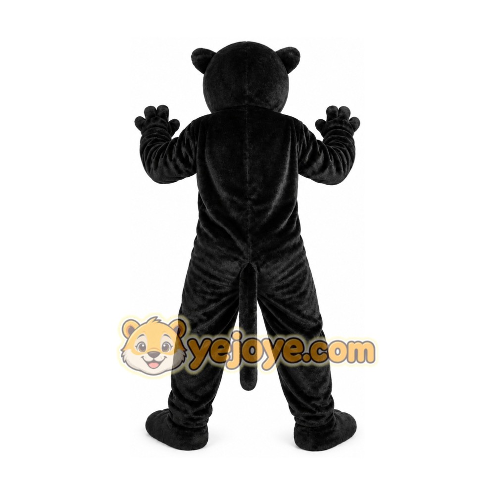 Halloween Black Panther Mascot Costume
