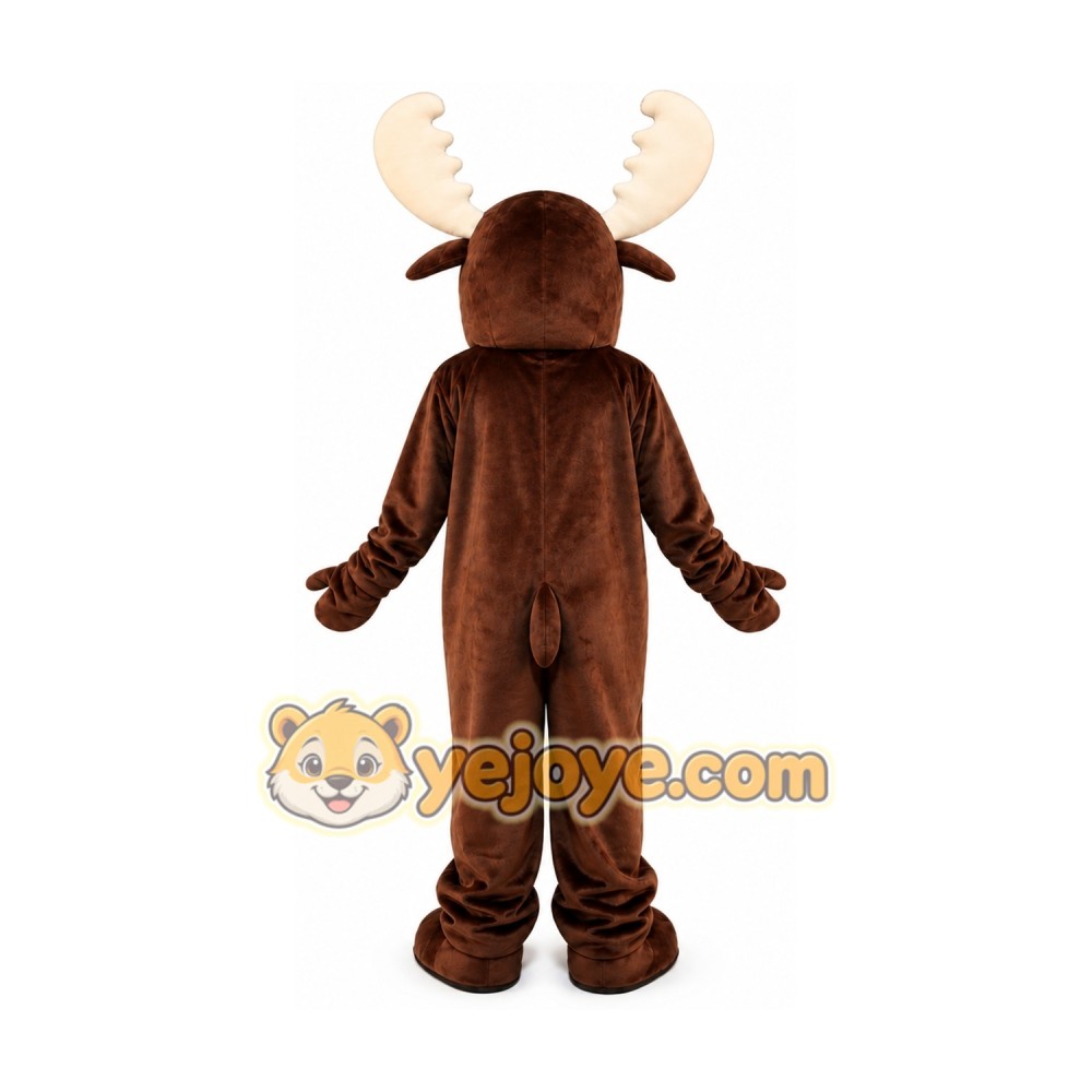 Halloween Brown Deer Mascot Costume Halloween Brown Deer Mascot Costume