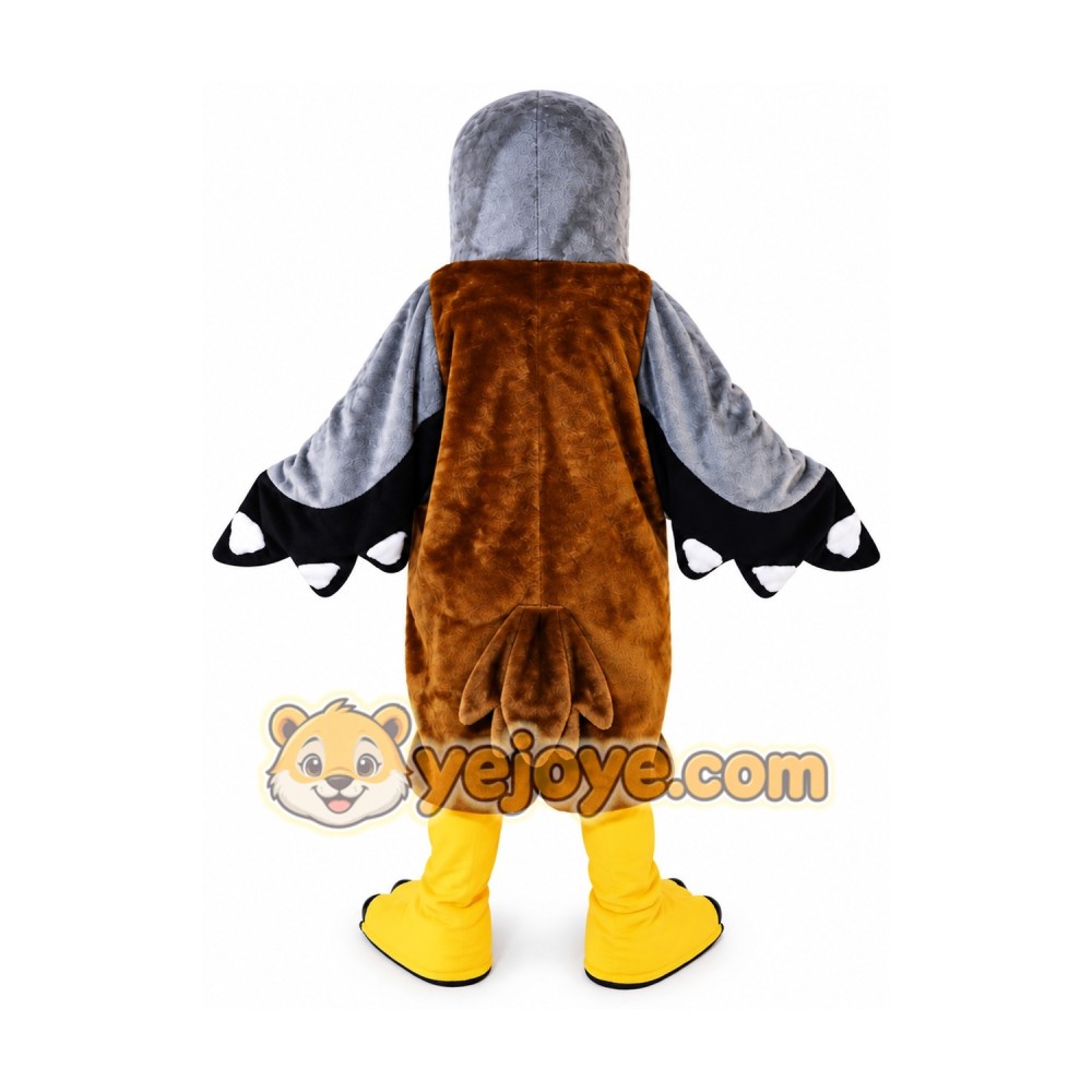 Halloween Brown Eagle Mascot Costume