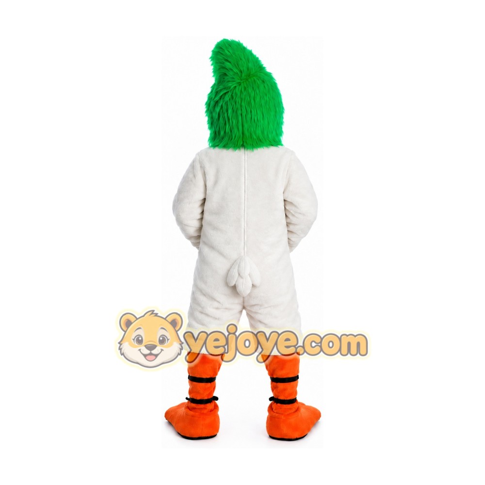 Halloween Green Bird Mascot Costume Halloween Green Bird Mascot Costume