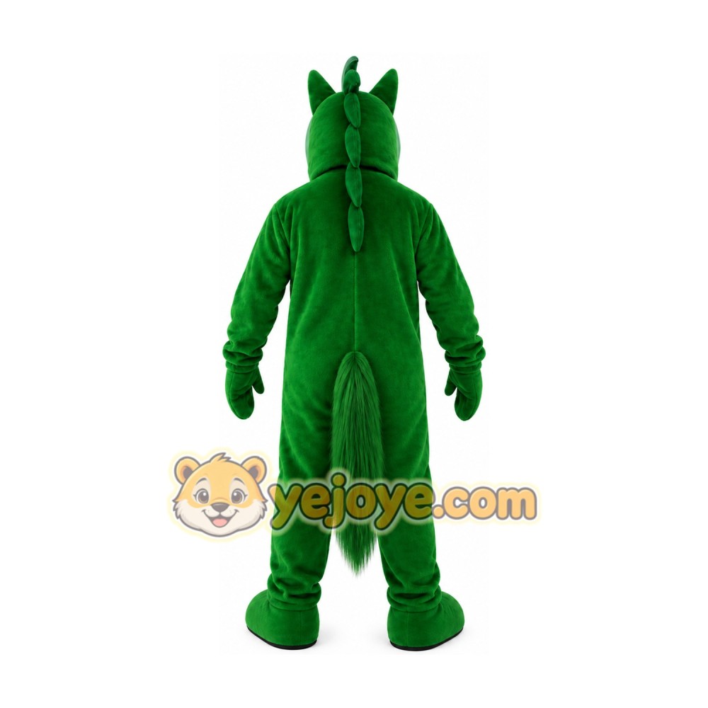 Halloween Green Horse Mascot Costume Halloween Green Horse Mascot Costume