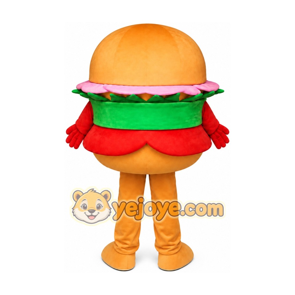 Hamburg Cartoon Mascot Costume Hamburg Cartoon Mascot Costume