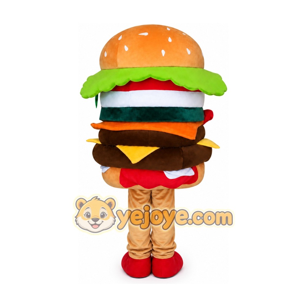 Hamburg Mascot Costume for Adult Hamburg Mascot Costume for Adult