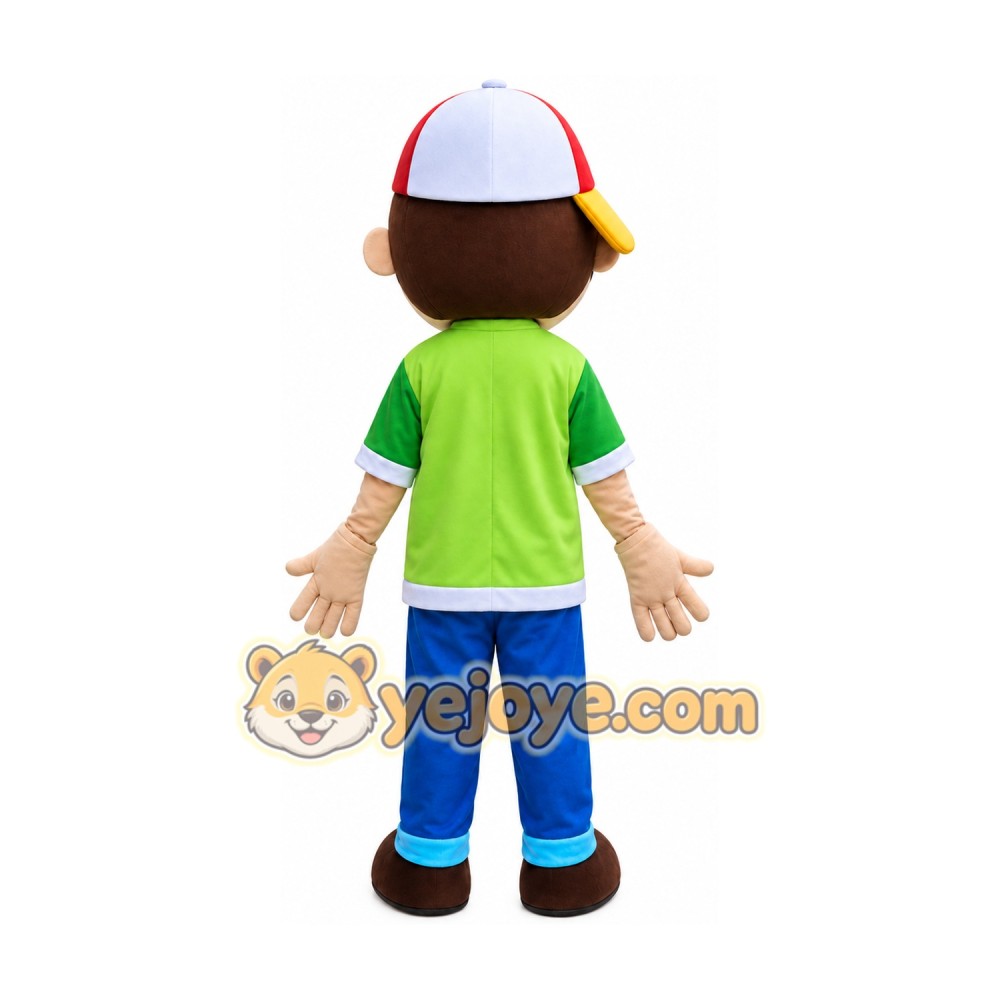 Handy Manny Mascot Costume Tool Boy Mascot Costume Handy Manny Mascot Costume Tool Boy Mascot Costume