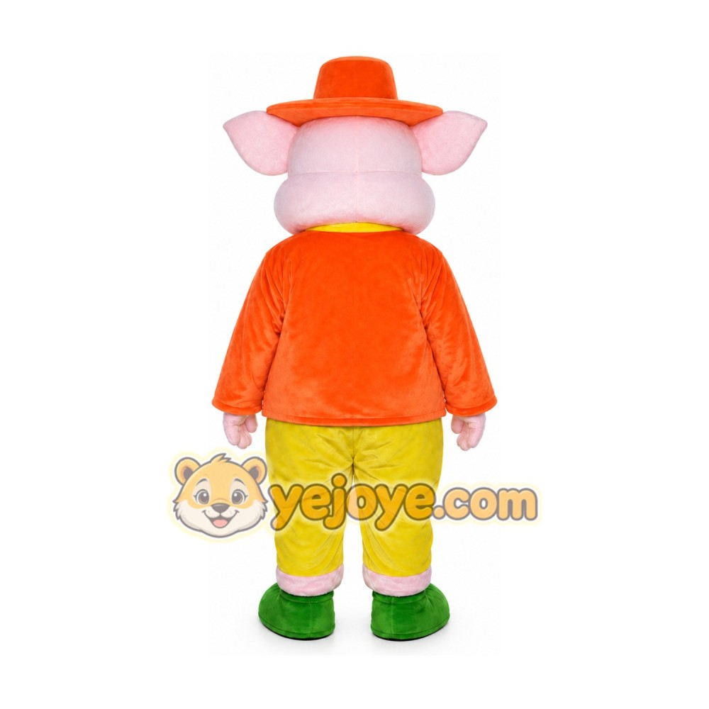 Happy Pig Mascot Costumes Cartoon