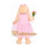 Hares Rabbits Pink Bunny Mascot Costumes Hares Rabbits Pink Bunny Mascot Costumes
